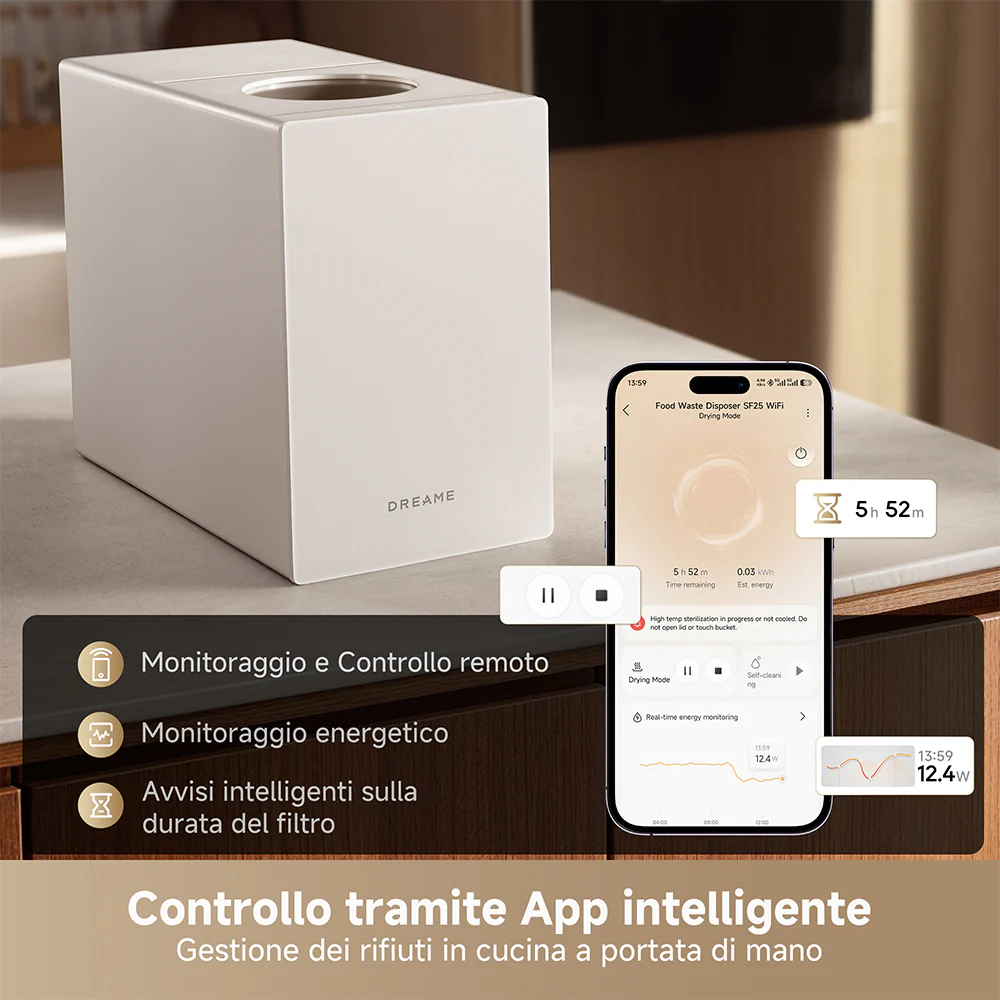 Tritarifiuti Dreame SF25 WiFi - Image 4