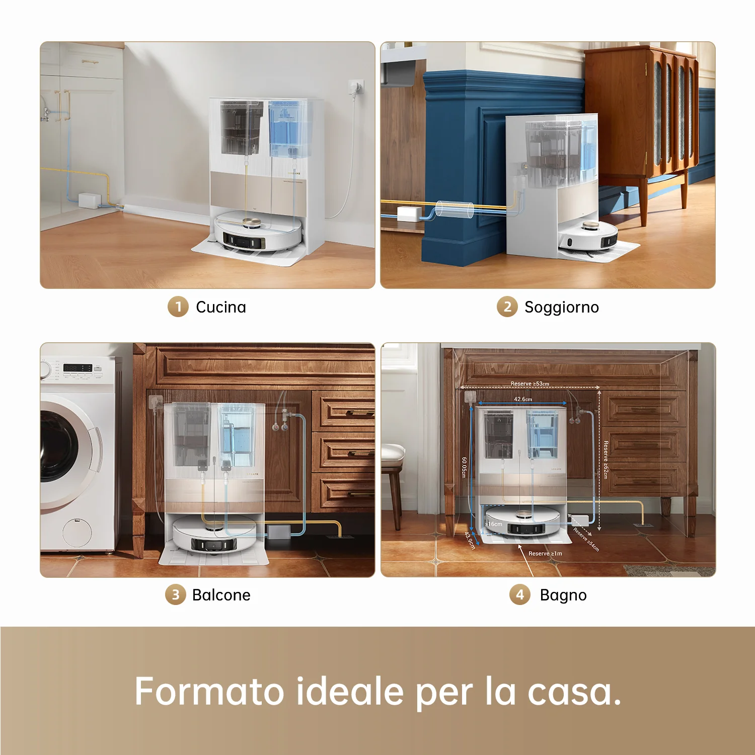 L20 Ultra/L20 Ultra Complete Kit di collegamento dell'acqua per il rifornimento e lo scarico automatici - Image 4